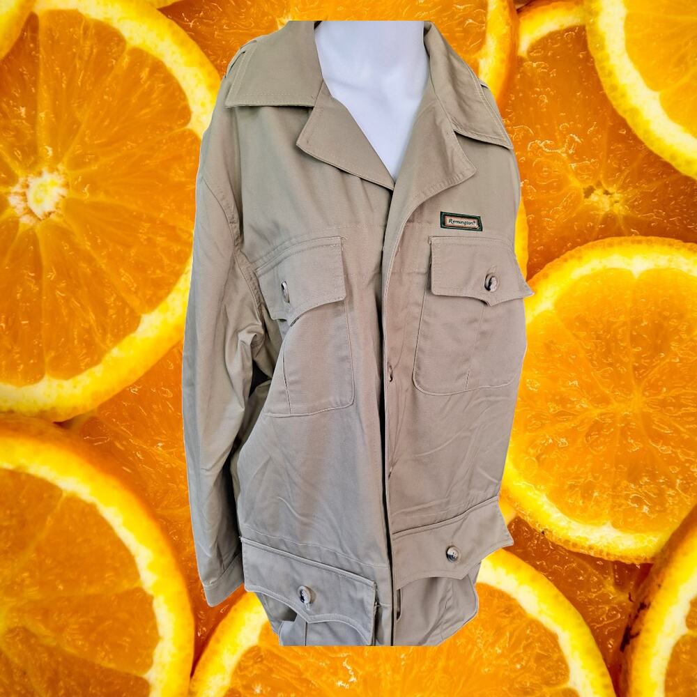 Vintage Remington Field Jacket with Lots of Pockets Size Large